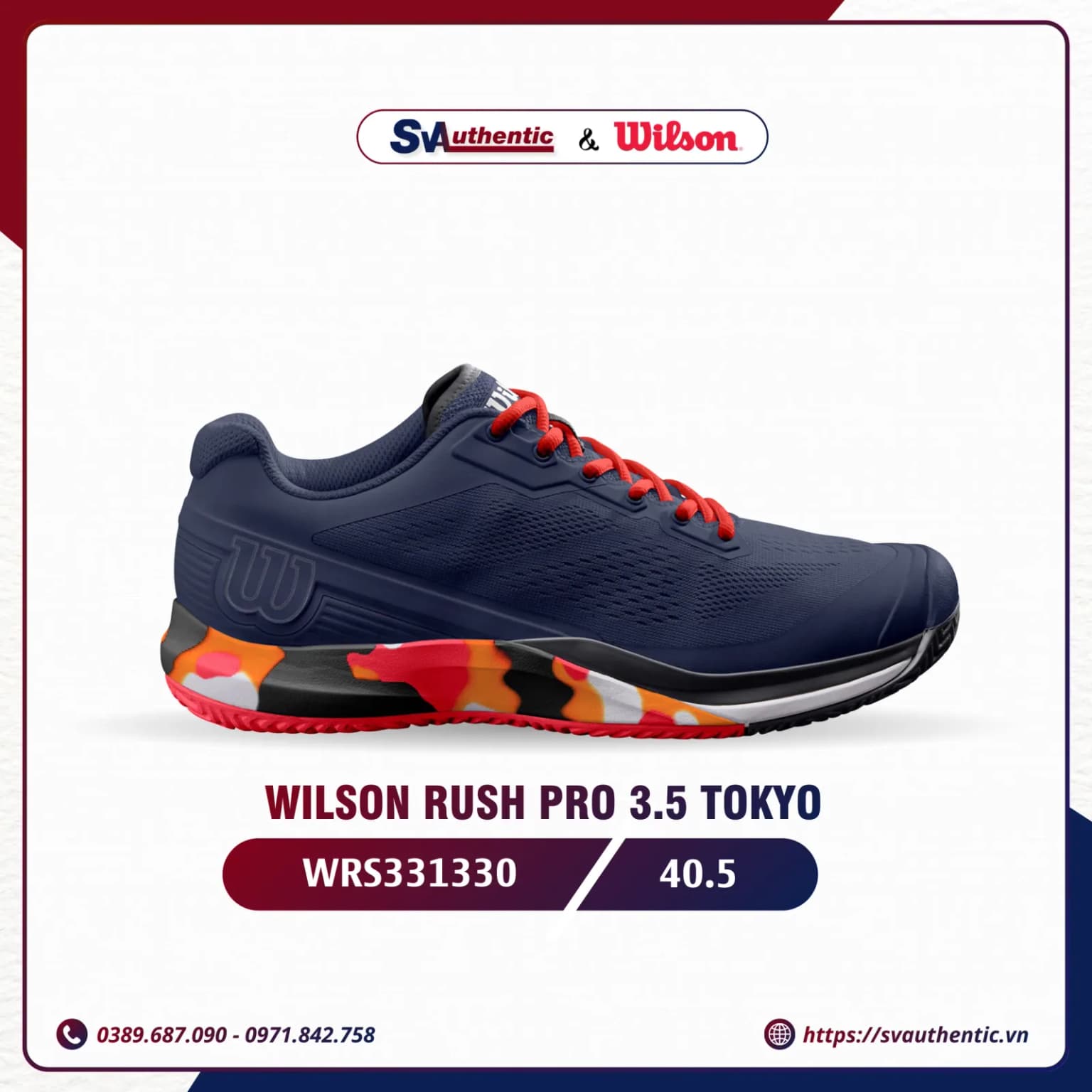 Giày Wilson Rush Pro 3.5 Tokyo