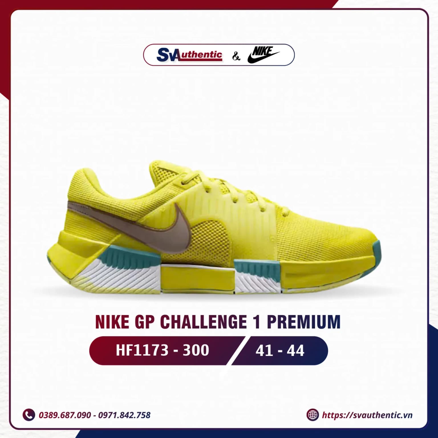 Giày Tennis Pickleball Nike GP Challenge 1 Premium HF1173-300
