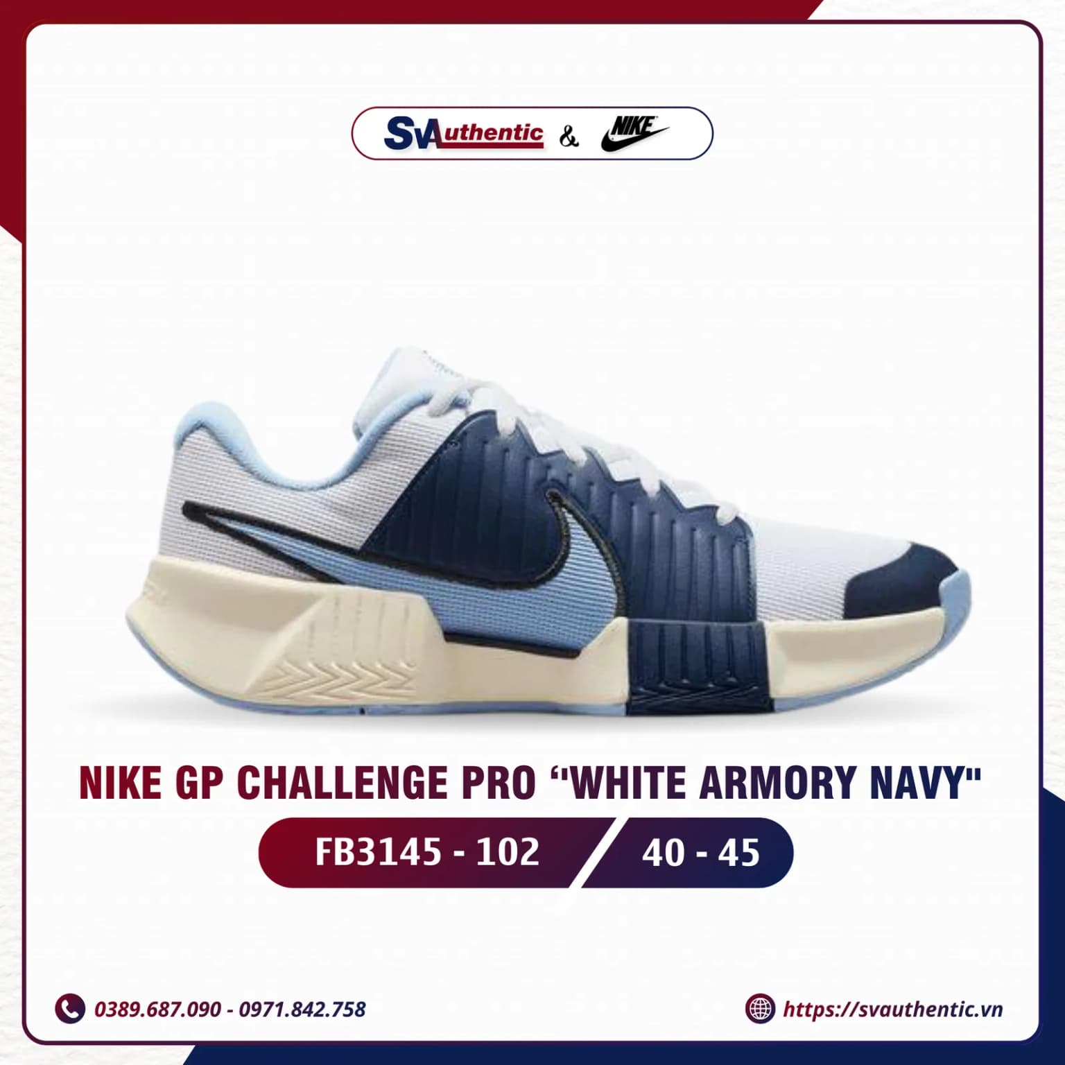 Giày Tennis Pickleball Nike GP Challenge Pro FB3145 102